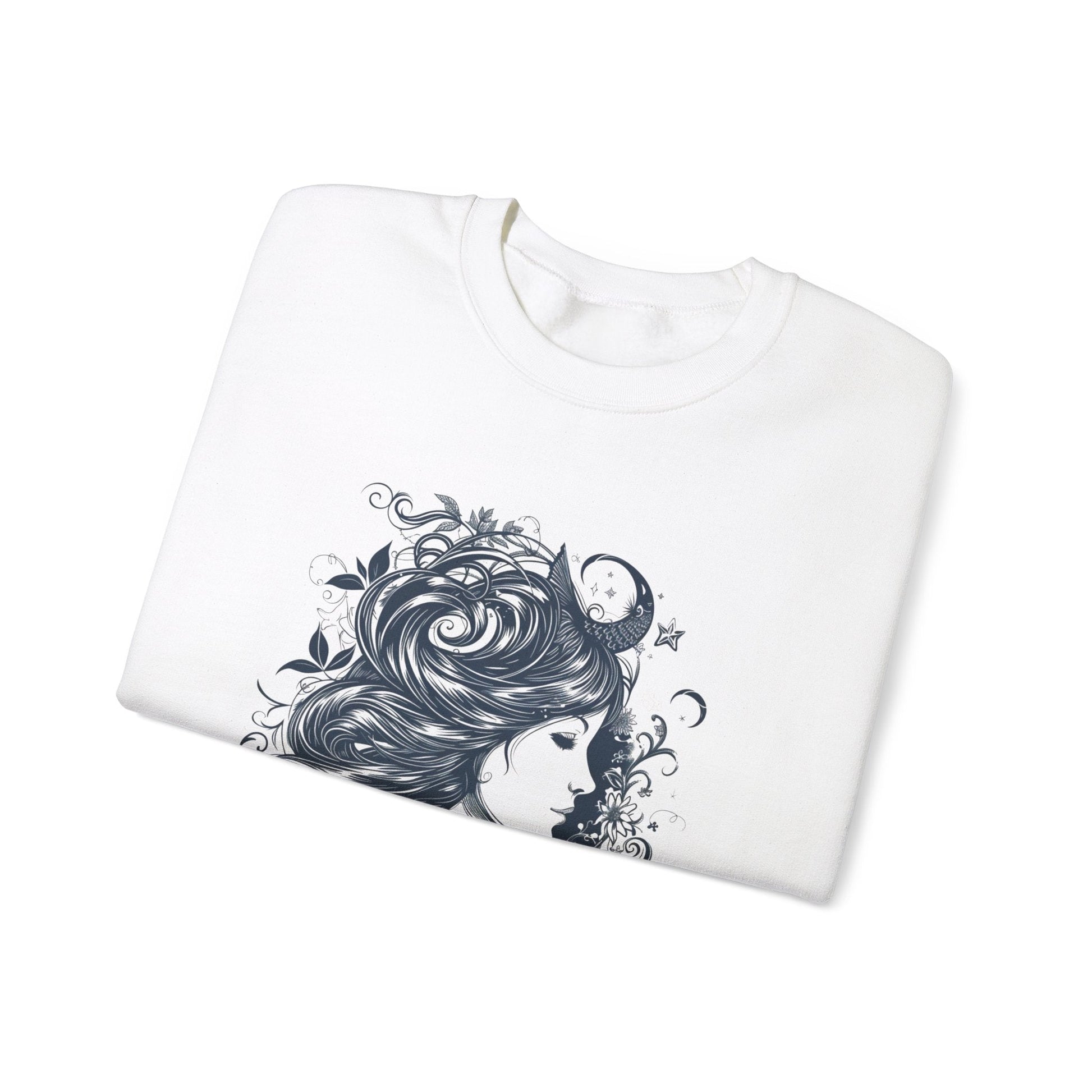 Sweatshirt Aquarius Whirlwind Elegance Sweatshirt: A Tribute to the Water Bearer