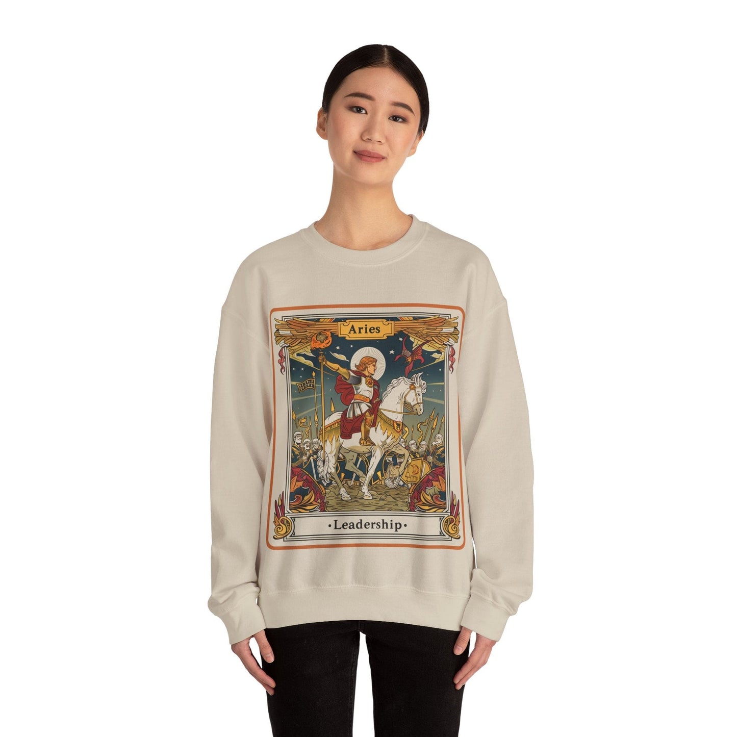 Sweatshirt Aries Leadership Sweater: Wear Your Valor