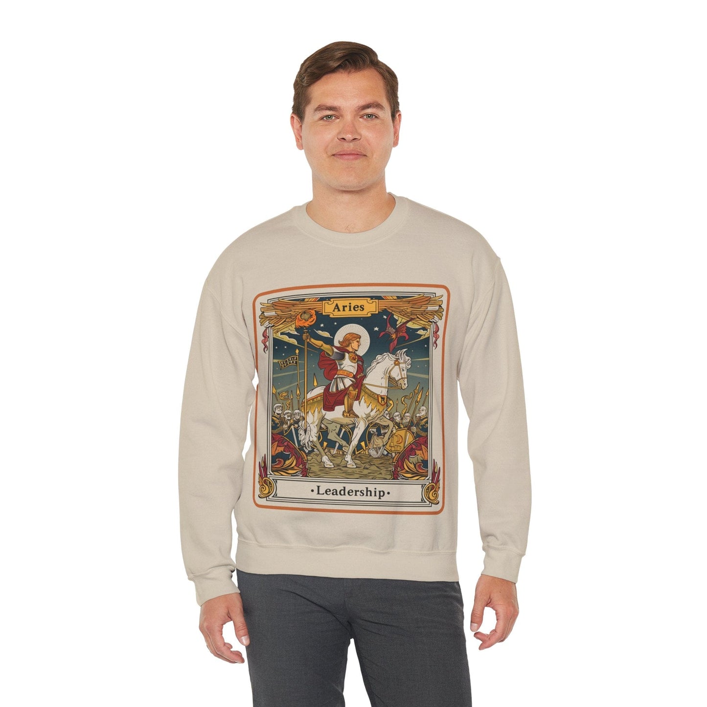 Sweatshirt Aries Leadership Sweater: Wear Your Valor