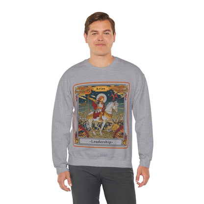 Sweatshirt Aries Leadership Sweater: Wear Your Valor