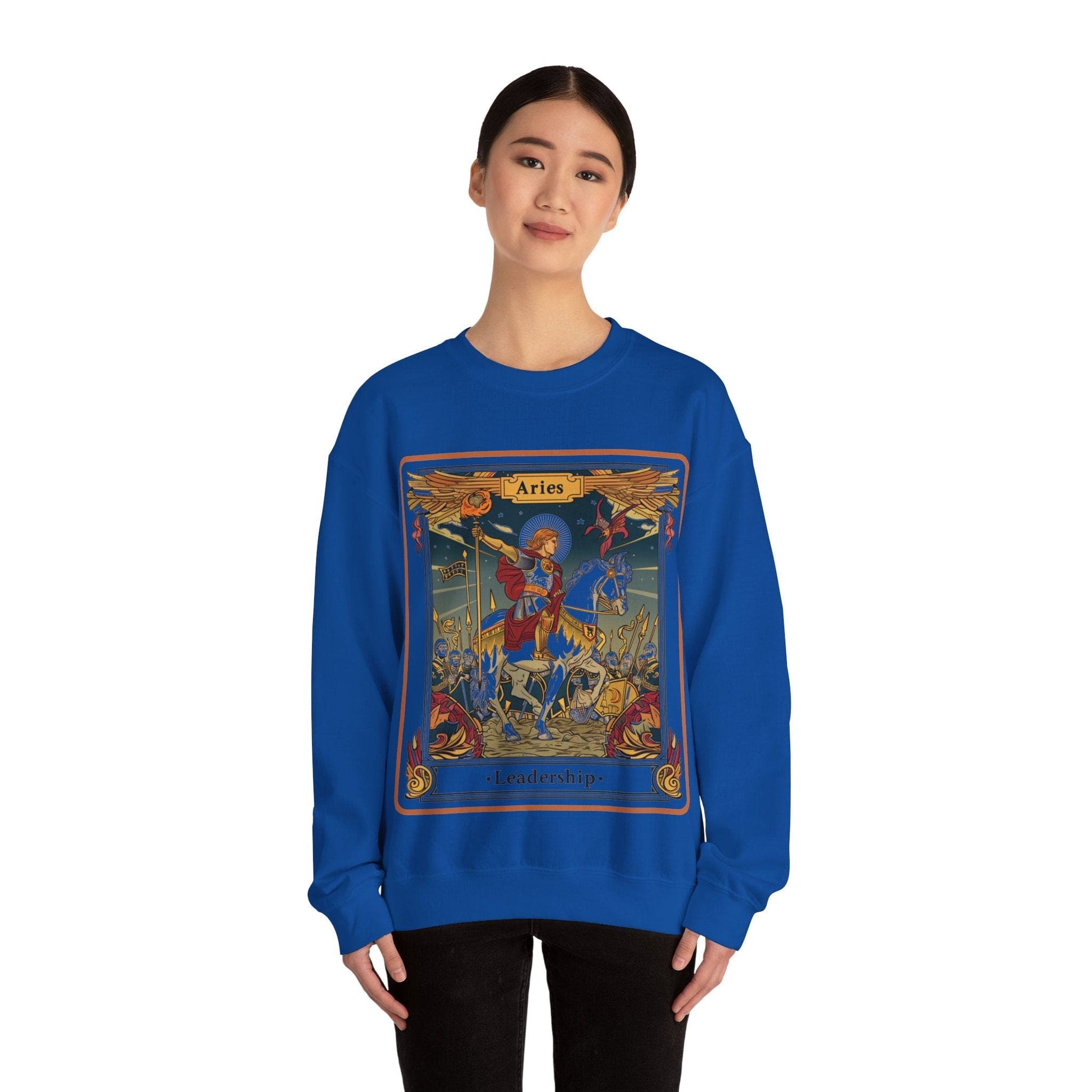 Sweatshirt Aries Leadership Sweater: Wear Your Valor