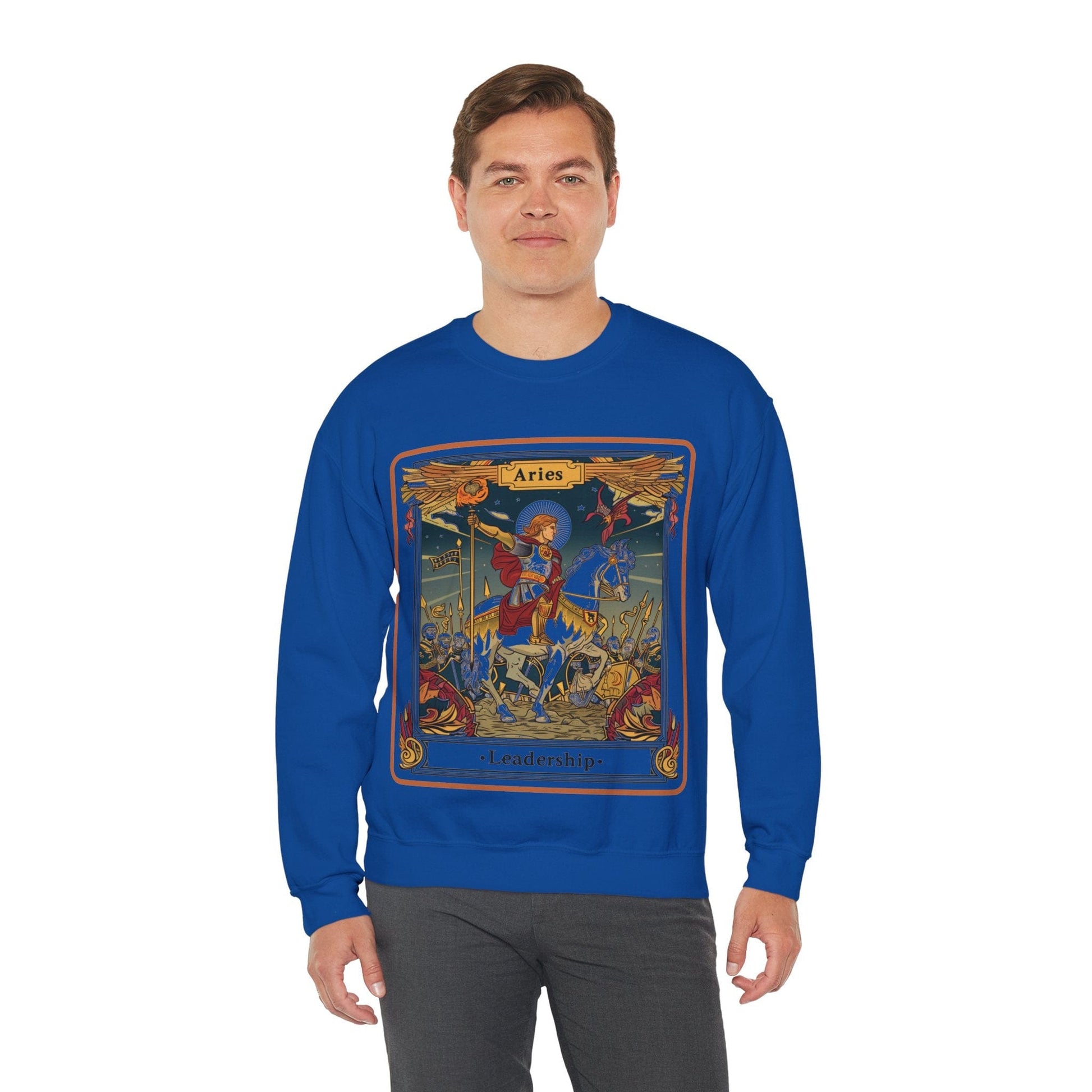 Sweatshirt Aries Leadership Sweater: Wear Your Valor