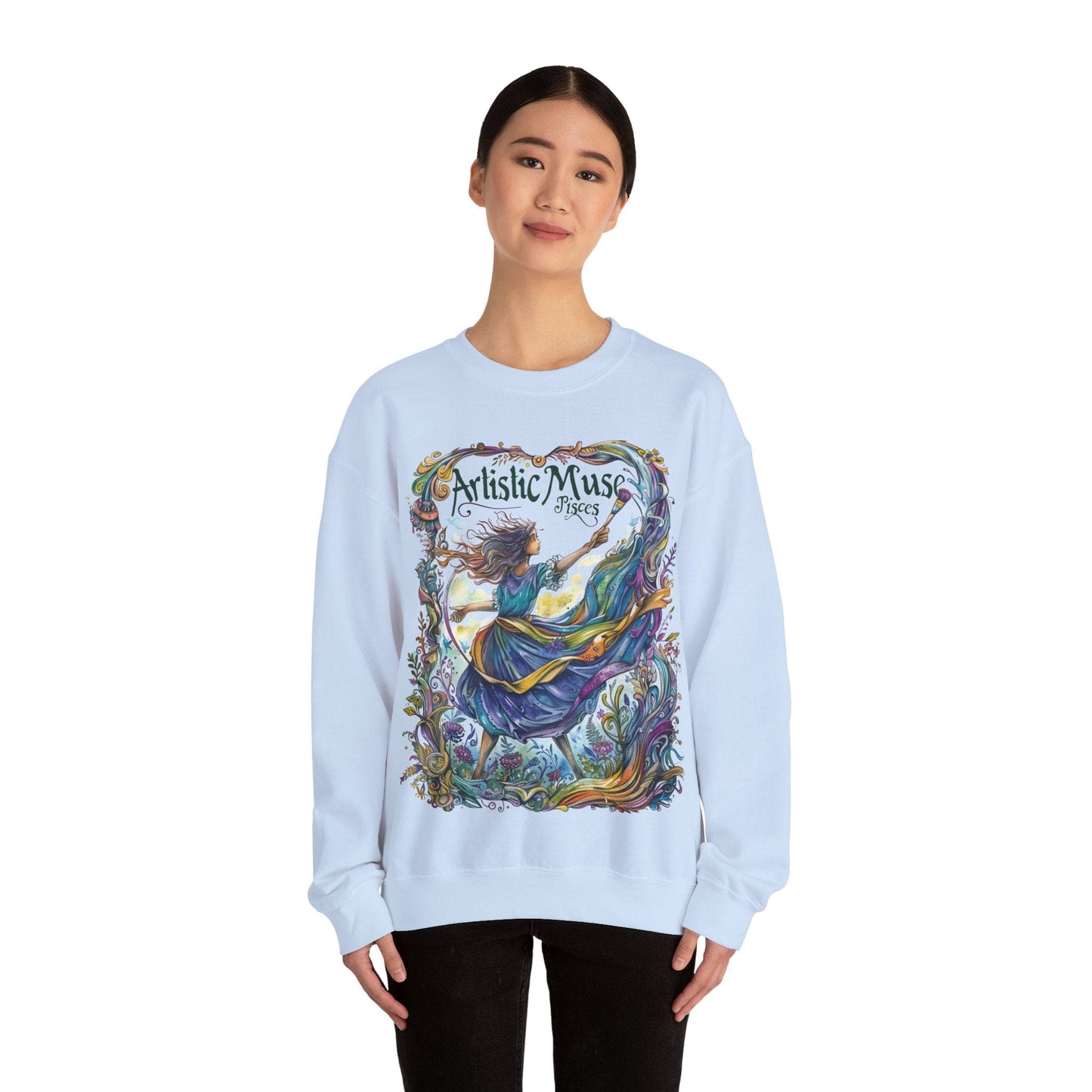 Sweatshirt Artistic Muse Soft Pisces Sweater