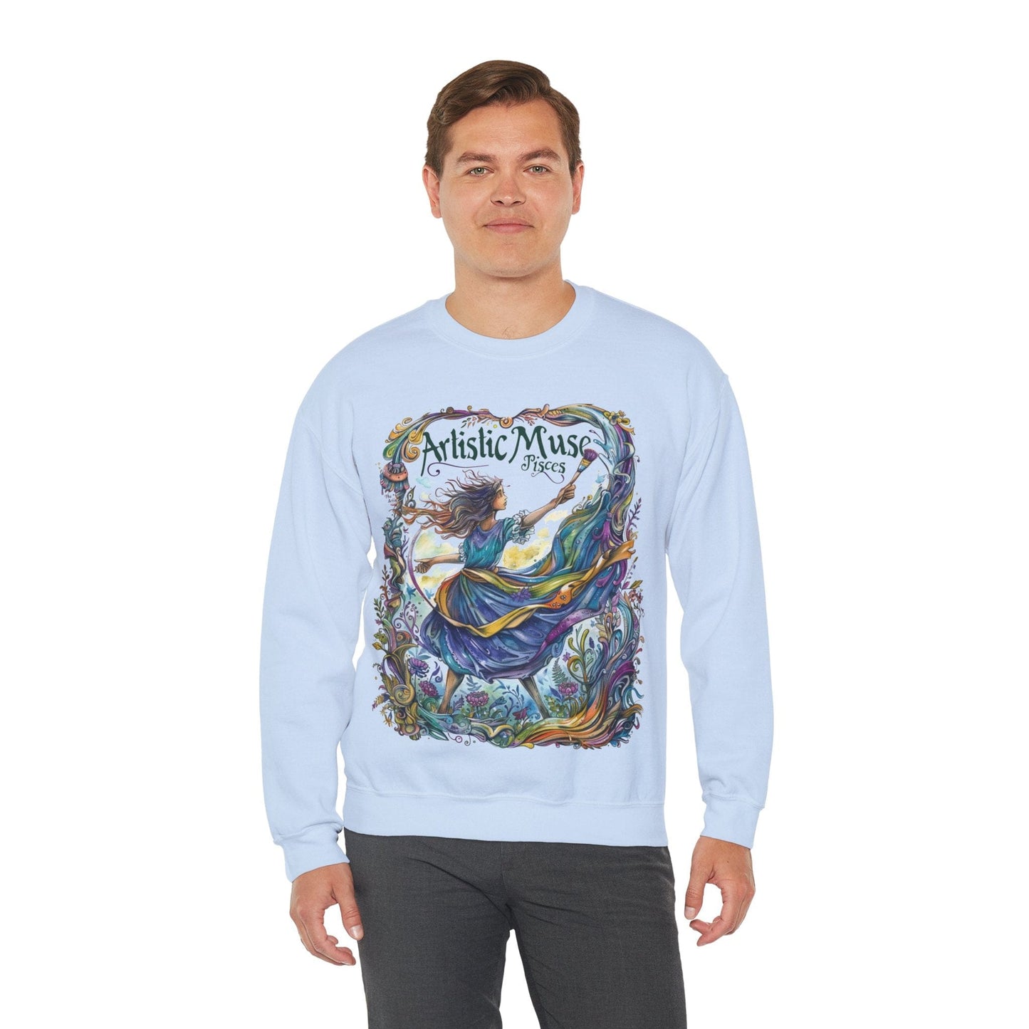 Sweatshirt Artistic Muse Soft Pisces Sweater