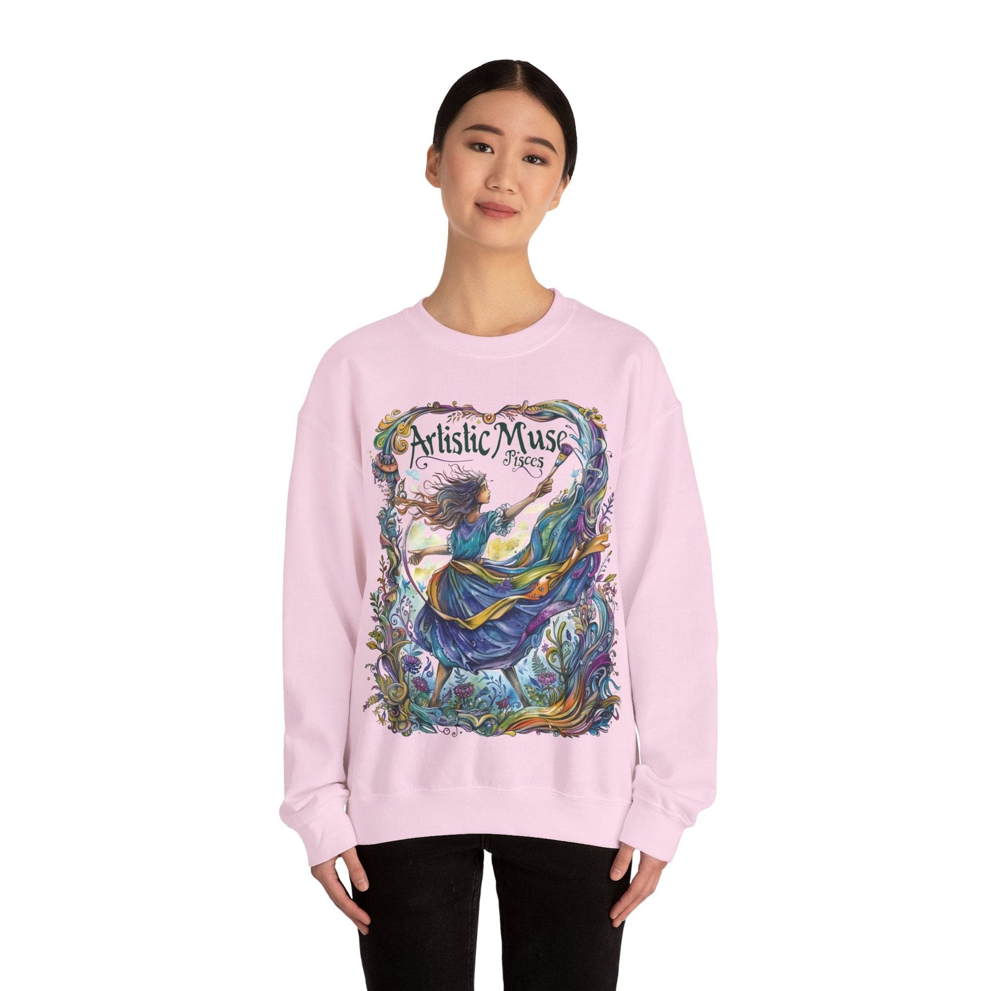 Sweatshirt Artistic Muse Soft Pisces Sweater