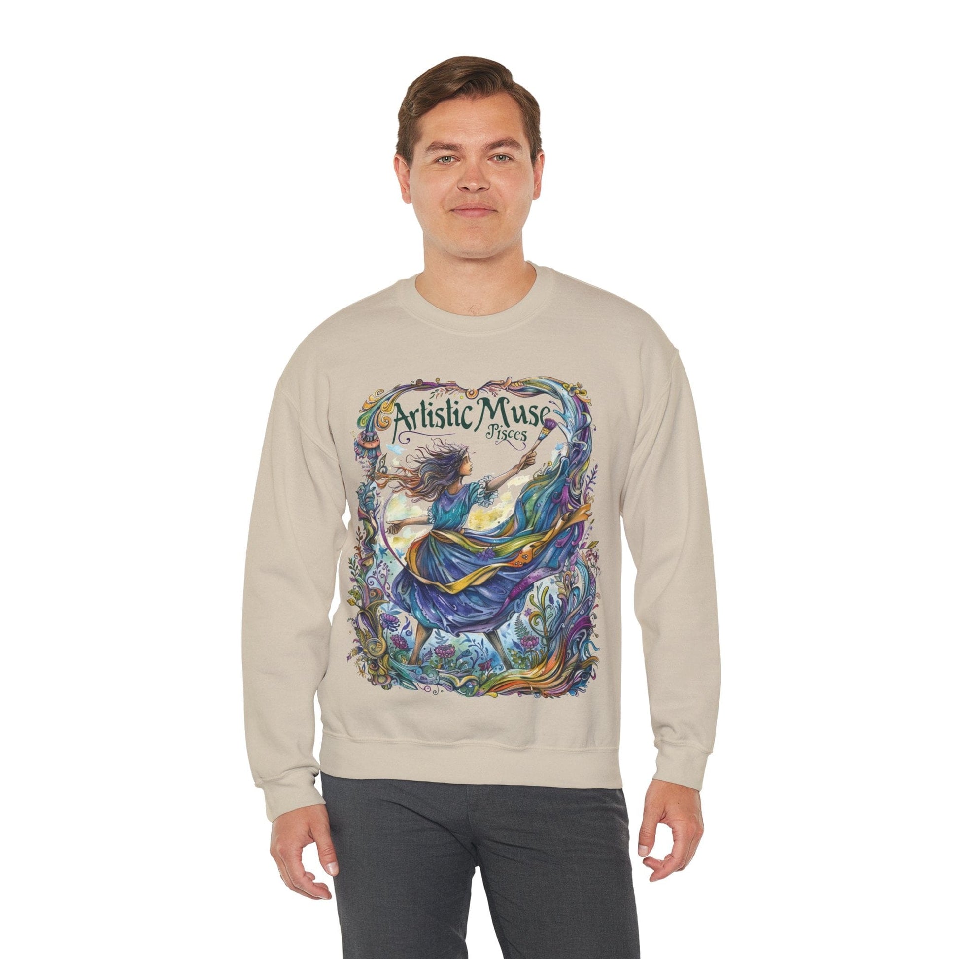 Sweatshirt Artistic Muse Soft Pisces Sweater