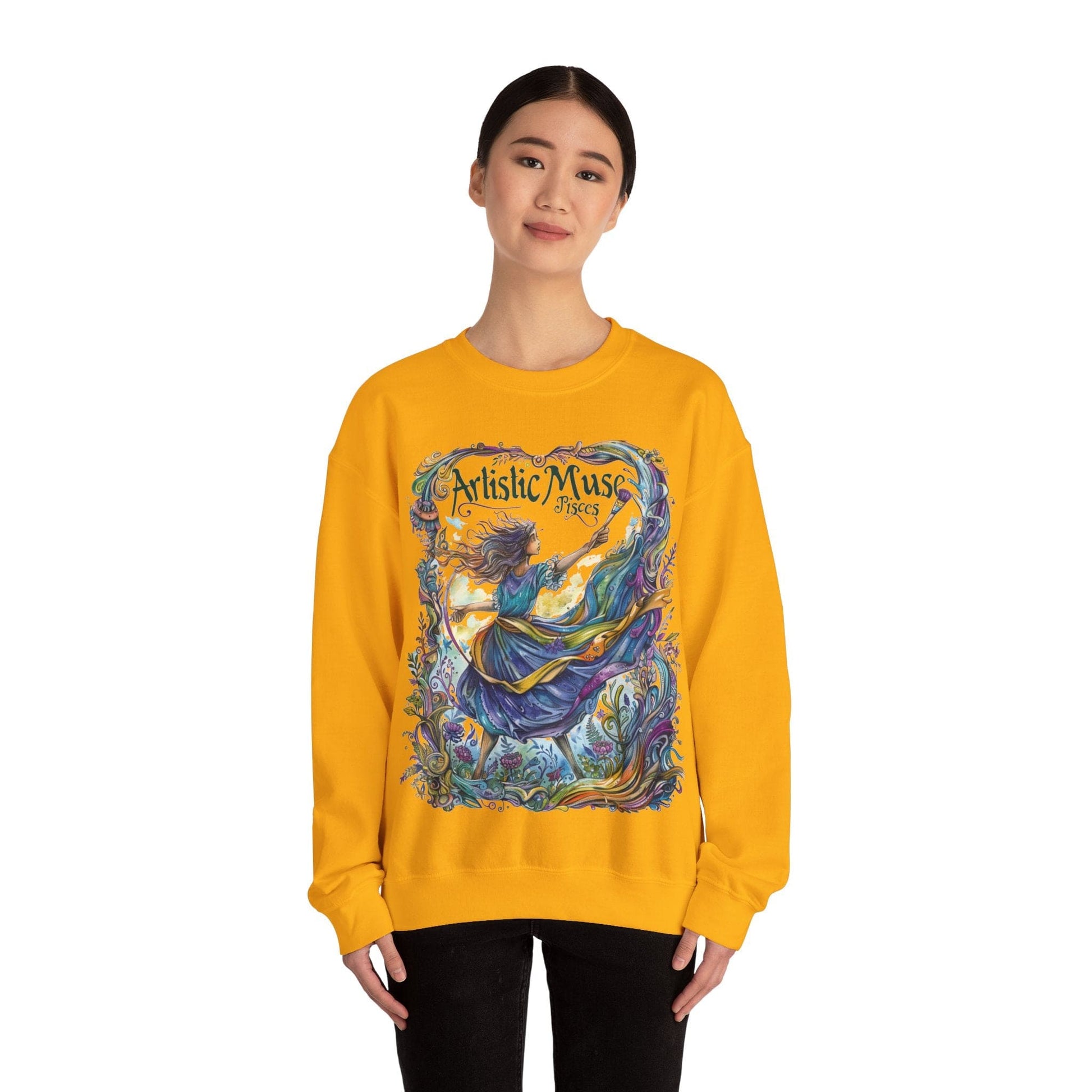 Sweatshirt Artistic Muse Soft Pisces Sweater