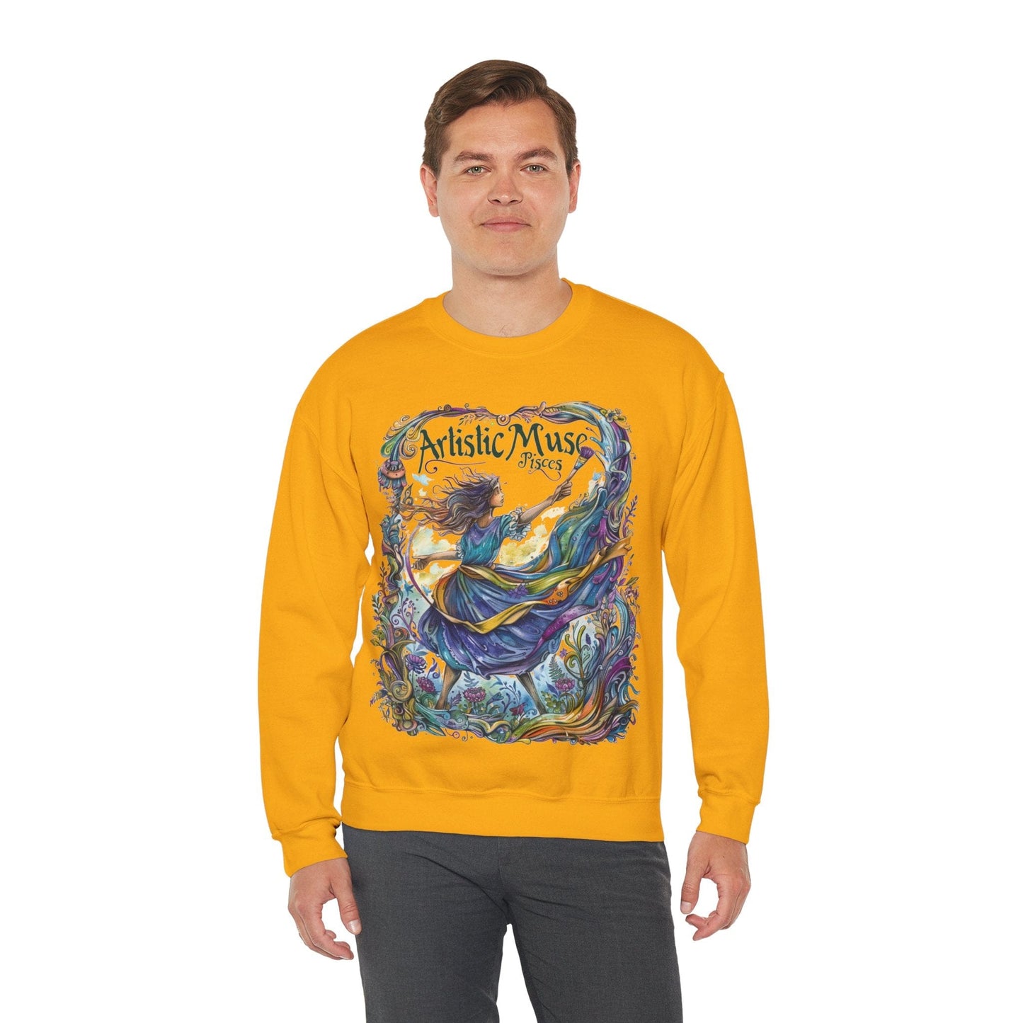 Sweatshirt Artistic Muse Soft Pisces Sweater