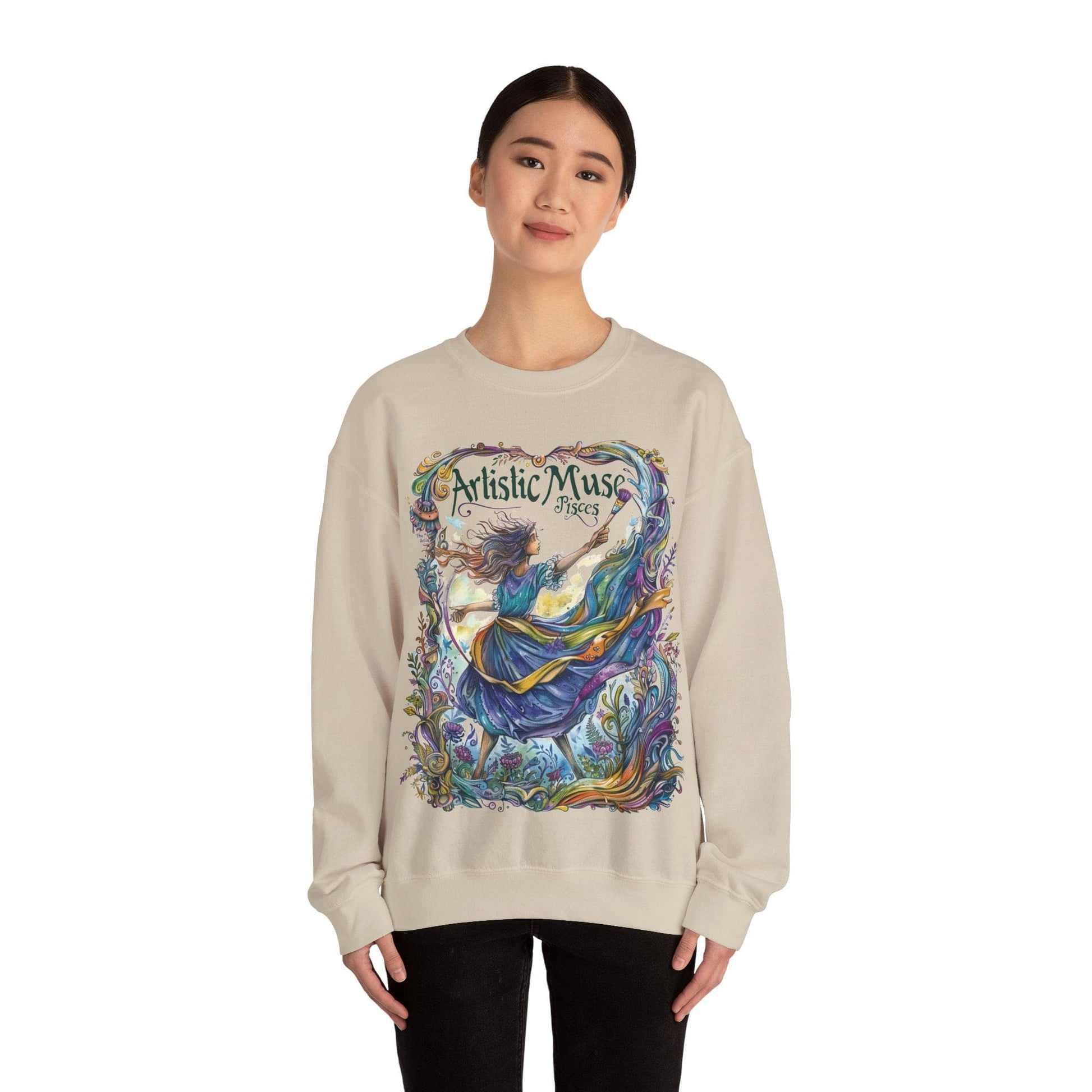 Sweatshirt Artistic Muse Soft Pisces Sweater