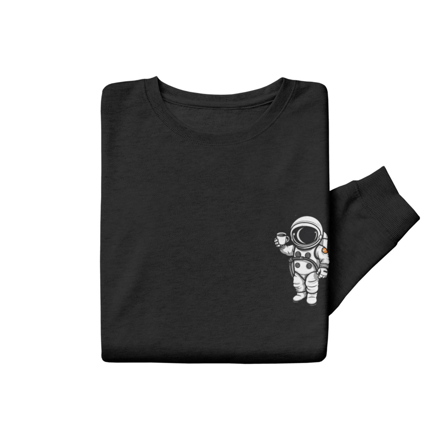 Sweatshirt Astro Coffee T-Shirt Crewneck Sweatshirt