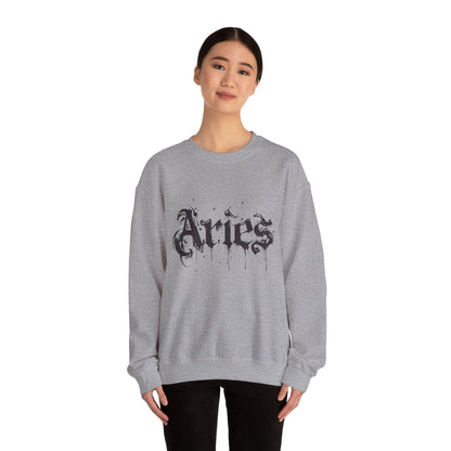 Sweatshirt Astro Splash Aries Soft Sweater: Embrace Your Fire