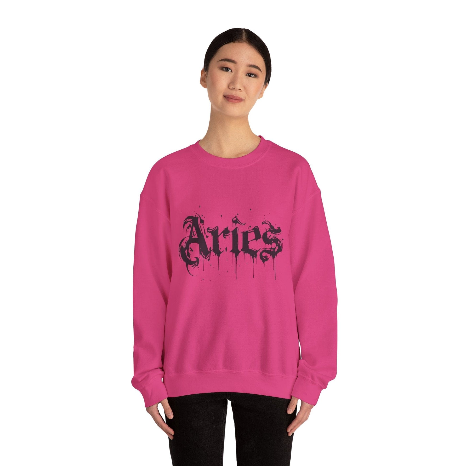 Sweatshirt Astro Splash Aries Soft Sweater: Embrace Your Fire