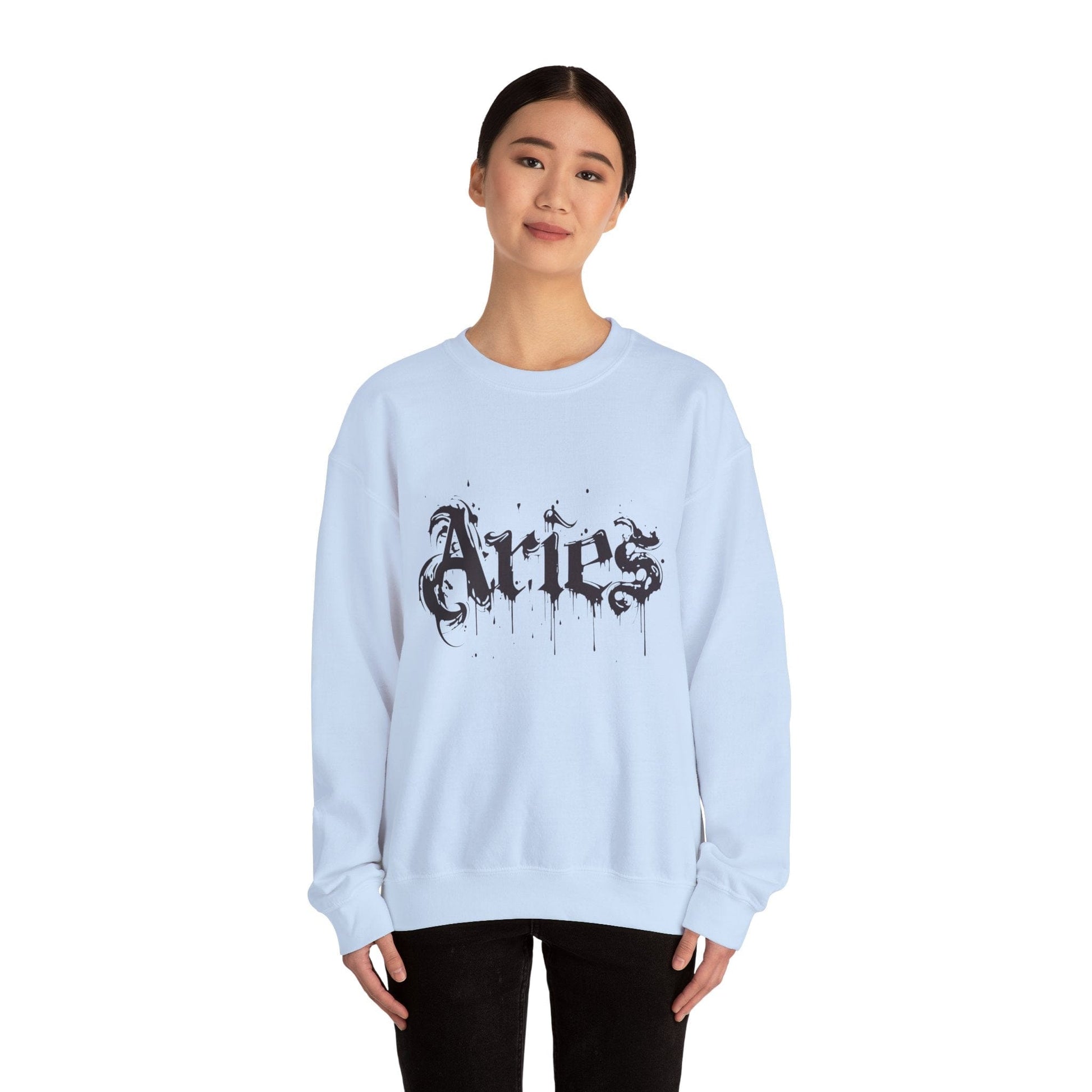 Sweatshirt Astro Splash Aries Soft Sweater: Embrace Your Fire