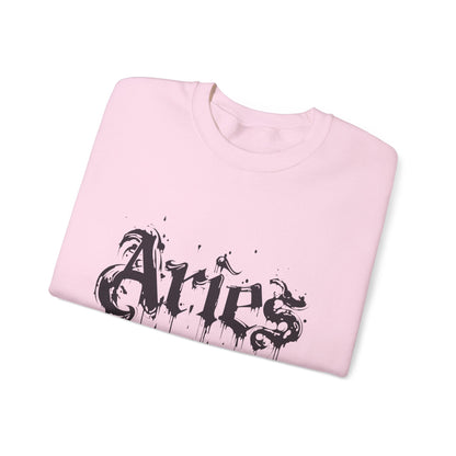 Sweatshirt Astro Splash Aries Soft Sweater: Embrace Your Fire