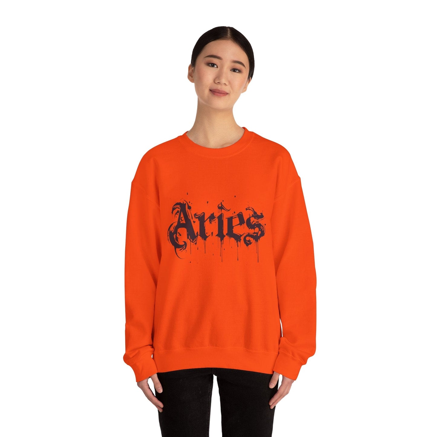 Sweatshirt Astro Splash Aries Soft Sweater: Embrace Your Fire