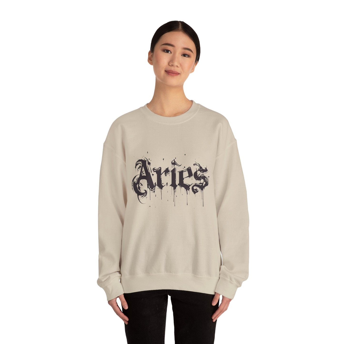 Sweatshirt Astro Splash Aries Soft Sweater: Embrace Your Fire