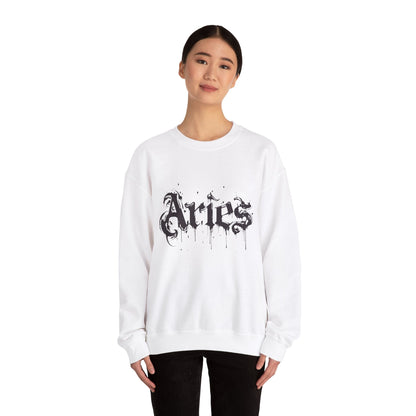 Sweatshirt Astro Splash Aries Soft Sweater: Embrace Your Fire