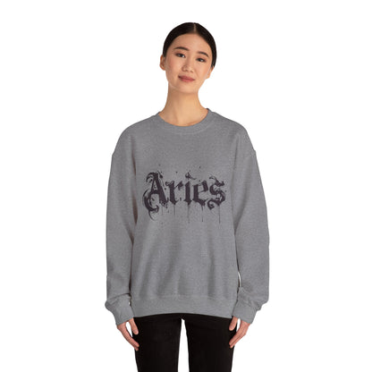 Sweatshirt Astro Splash Aries Soft Sweater: Embrace Your Fire