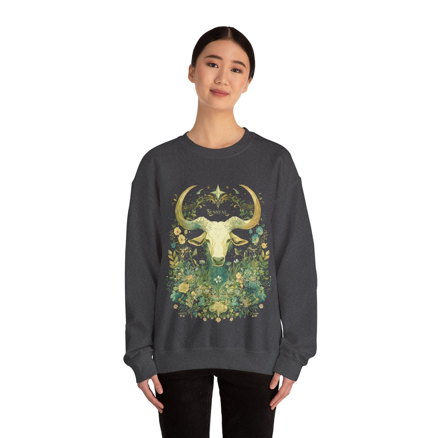 Sweatshirt Astrological Blossom: Taurus Garden Sweater