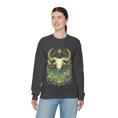 Sweatshirt Astrological Blossom: Taurus Garden Sweater