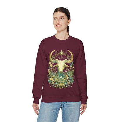 Sweatshirt Astrological Blossom: Taurus Garden Sweater