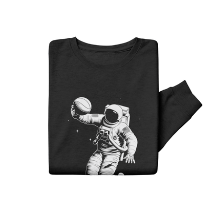 Sweatshirt Astronaut Basketball Crewneck Sweatshirt