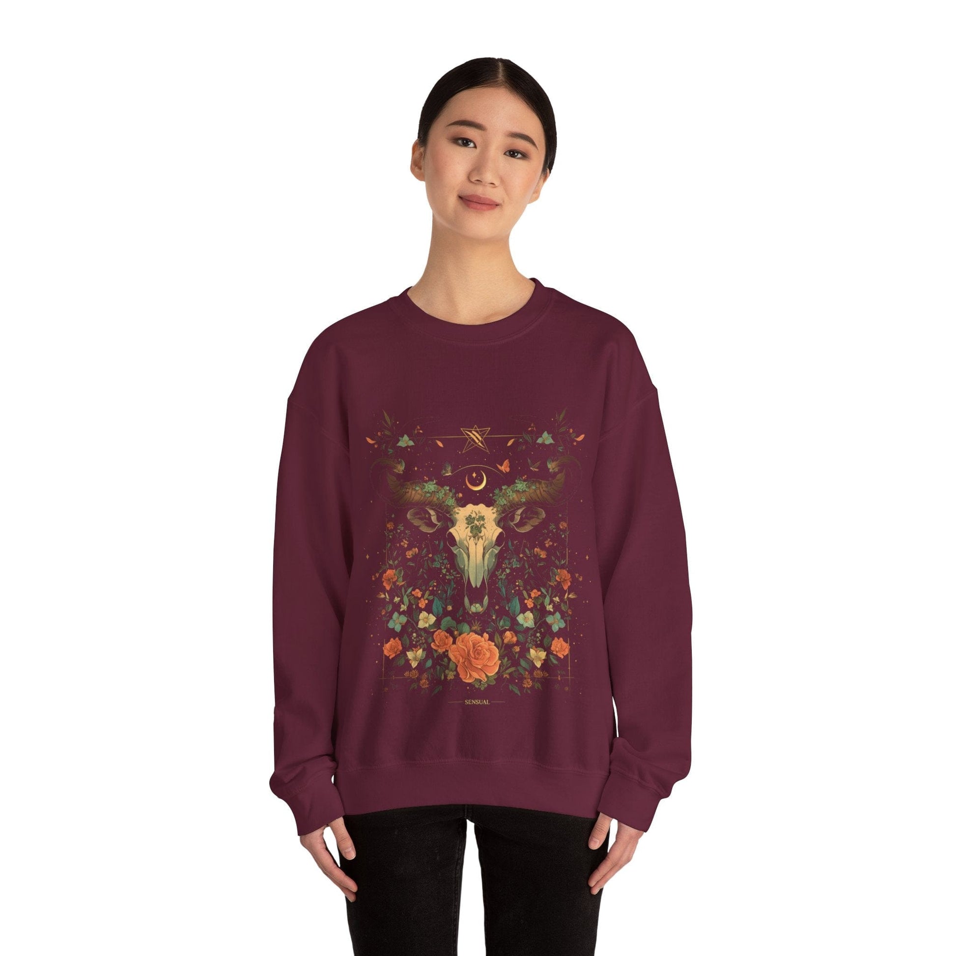 Sweatshirt Blossoming Taurus: The Astrological Garden Sweater