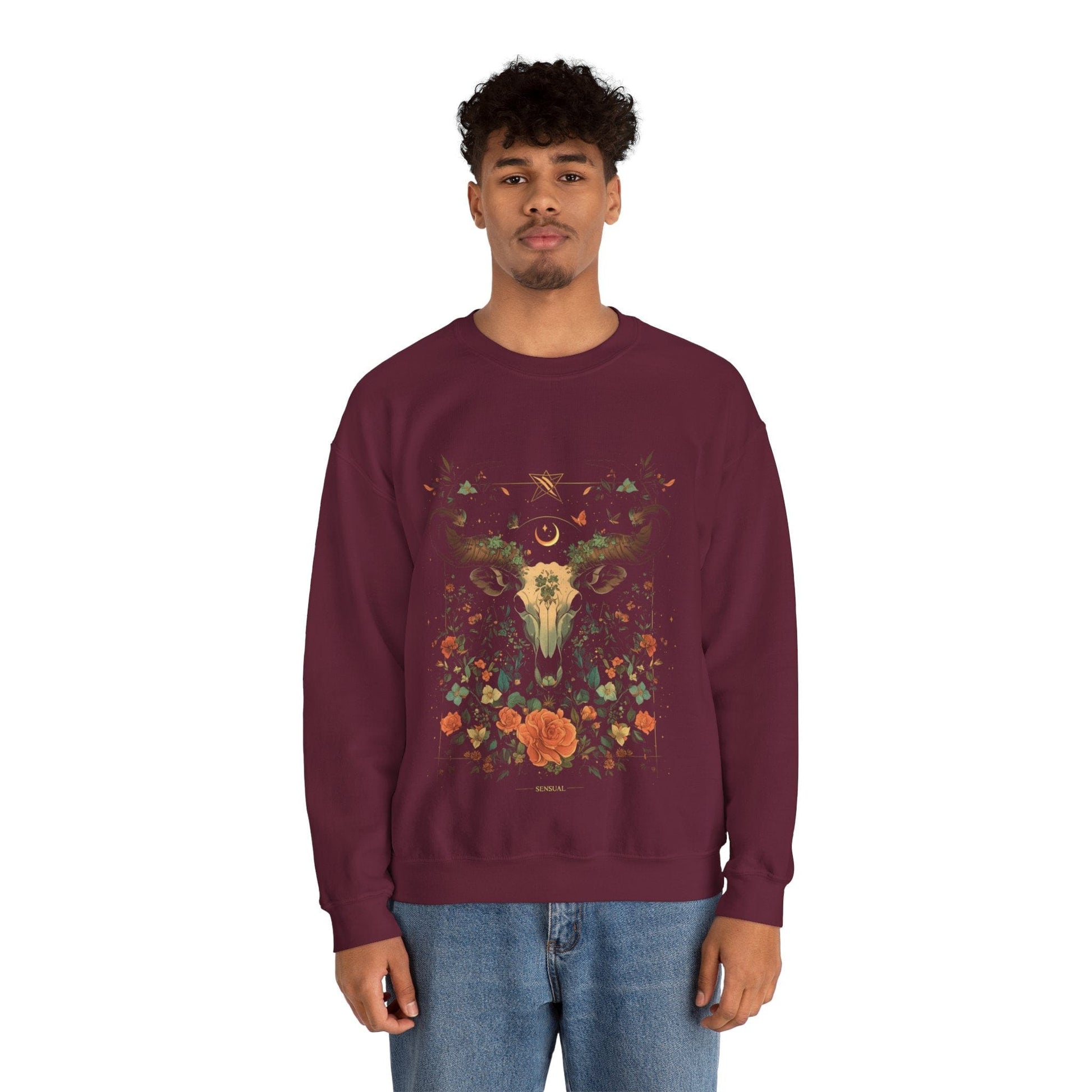 Sweatshirt Blossoming Taurus: The Astrological Garden Sweater