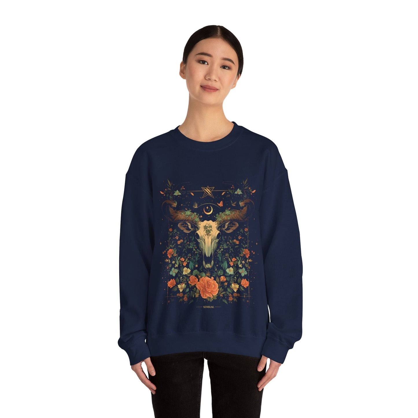 Sweatshirt Blossoming Taurus: The Astrological Garden Sweater