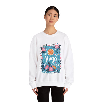 Sweatshirt "Botanic Maiden" Virgo Sweater: Blooming Precision