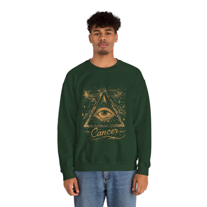 Sweatshirt Cancer Mystical Allure Crewneck Sweatshirt: Cosmic Comfort Meets Esoteric Style