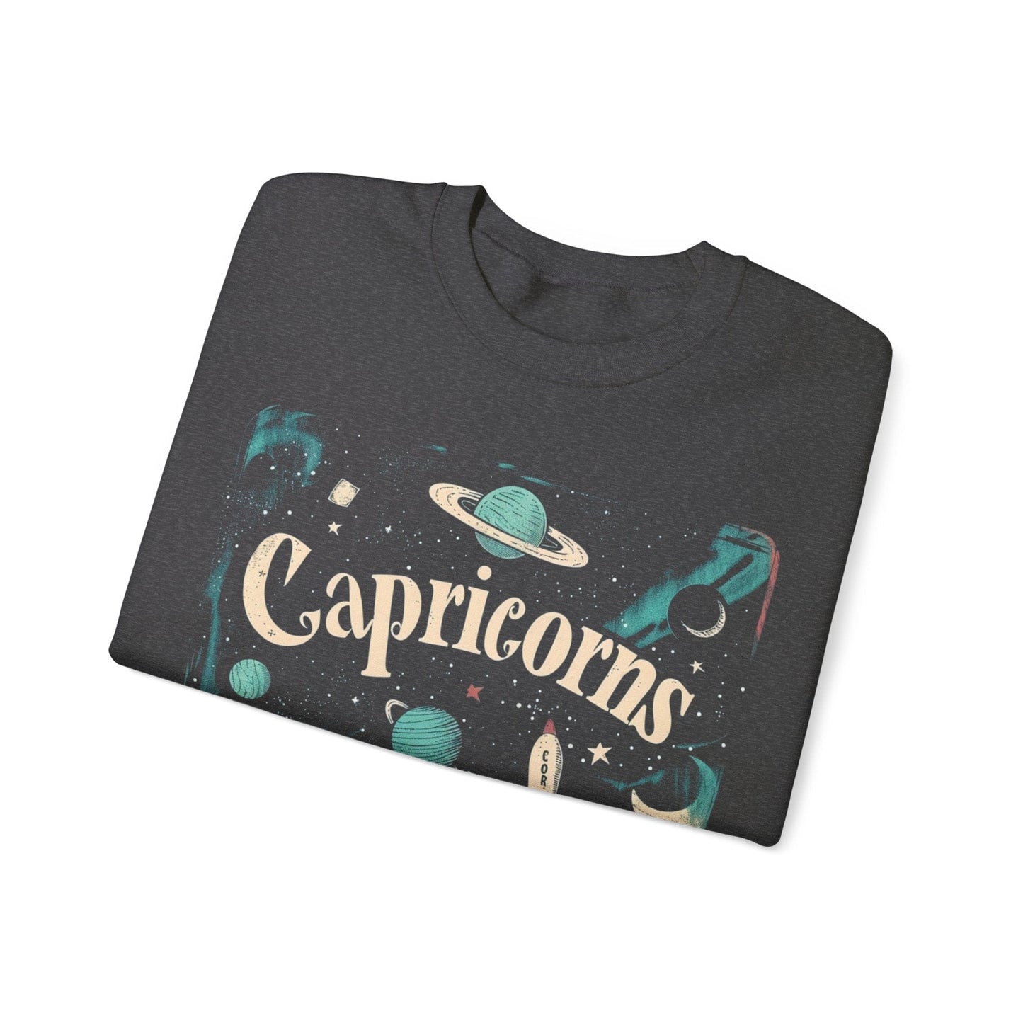 Sweatshirt Capricorn Cosmic Explorer Sweater: Navigate the Stars