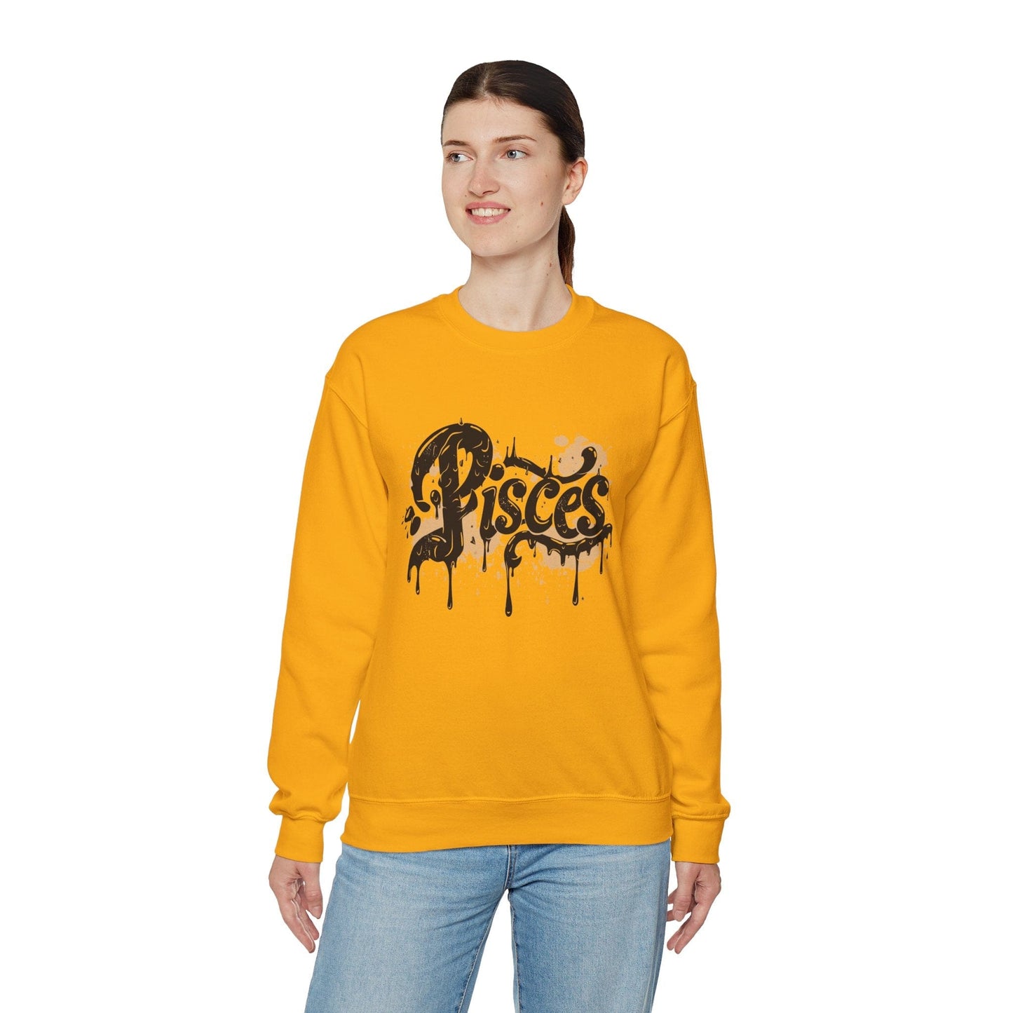 Sweatshirt Celestial Drift Pisces Sweater: Drift Through the Cosmos