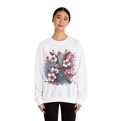 Sweatshirt Cherry Blossom Pisces Soft Sweater