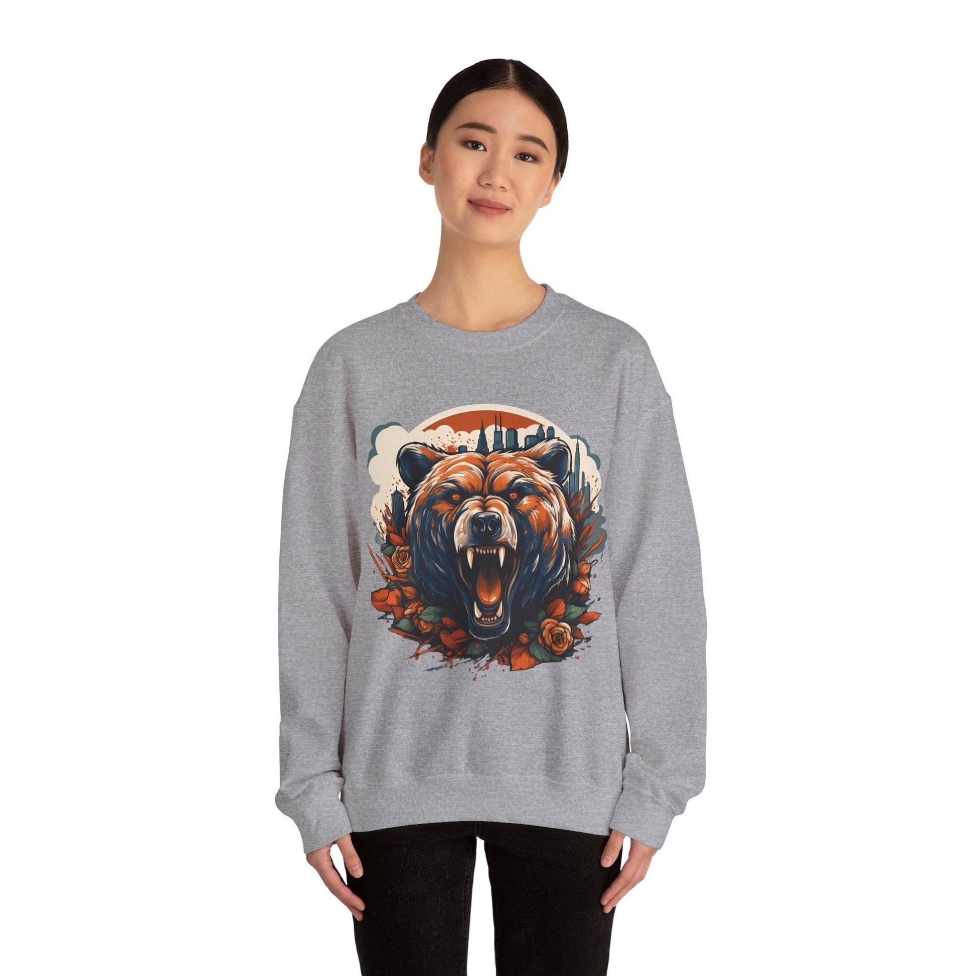 Sweatshirt Chicago Bears Floral Vintage Sweatshirt