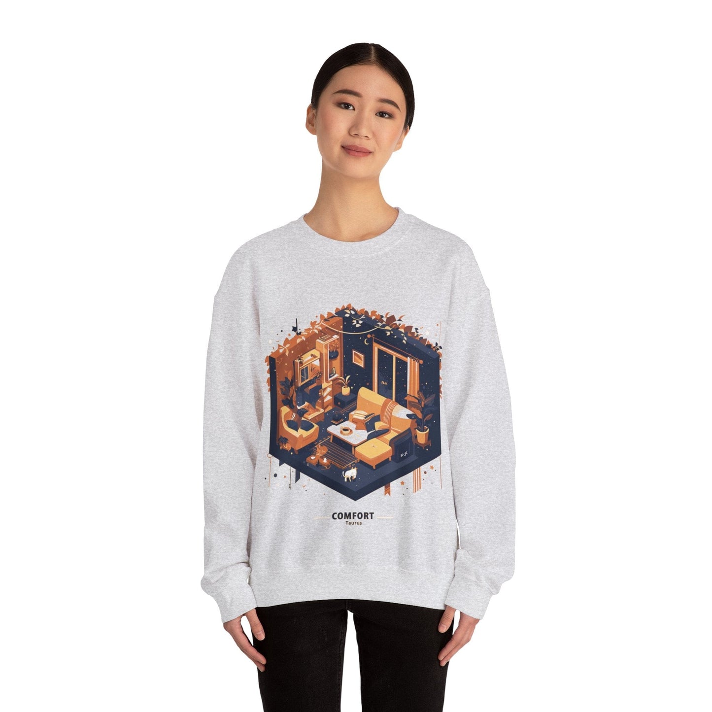 Sweatshirt Comfort Seeking Taurus: Astrology Style Sweater