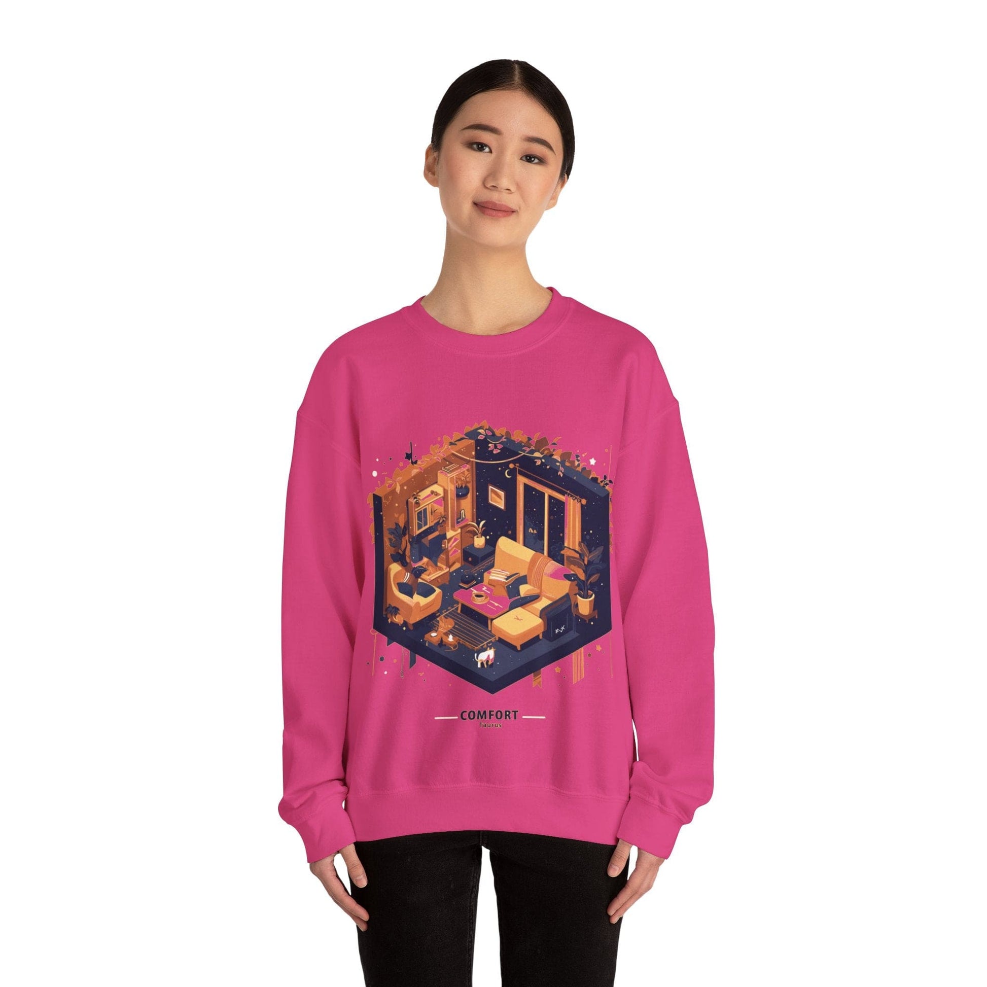 Sweatshirt Comfort Seeking Taurus: Astrology Style Sweater