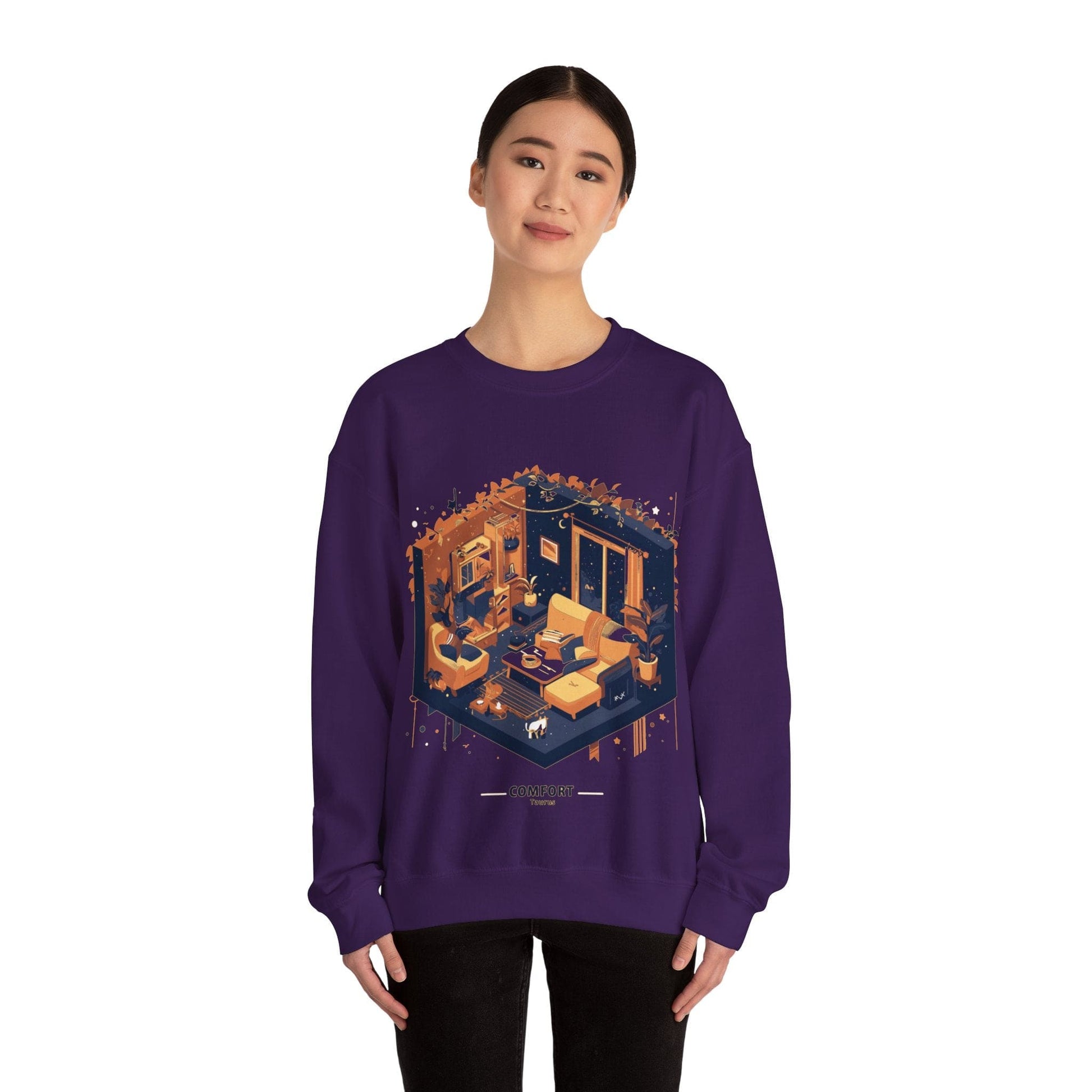 Sweatshirt Comfort Seeking Taurus: Astrology Style Sweater