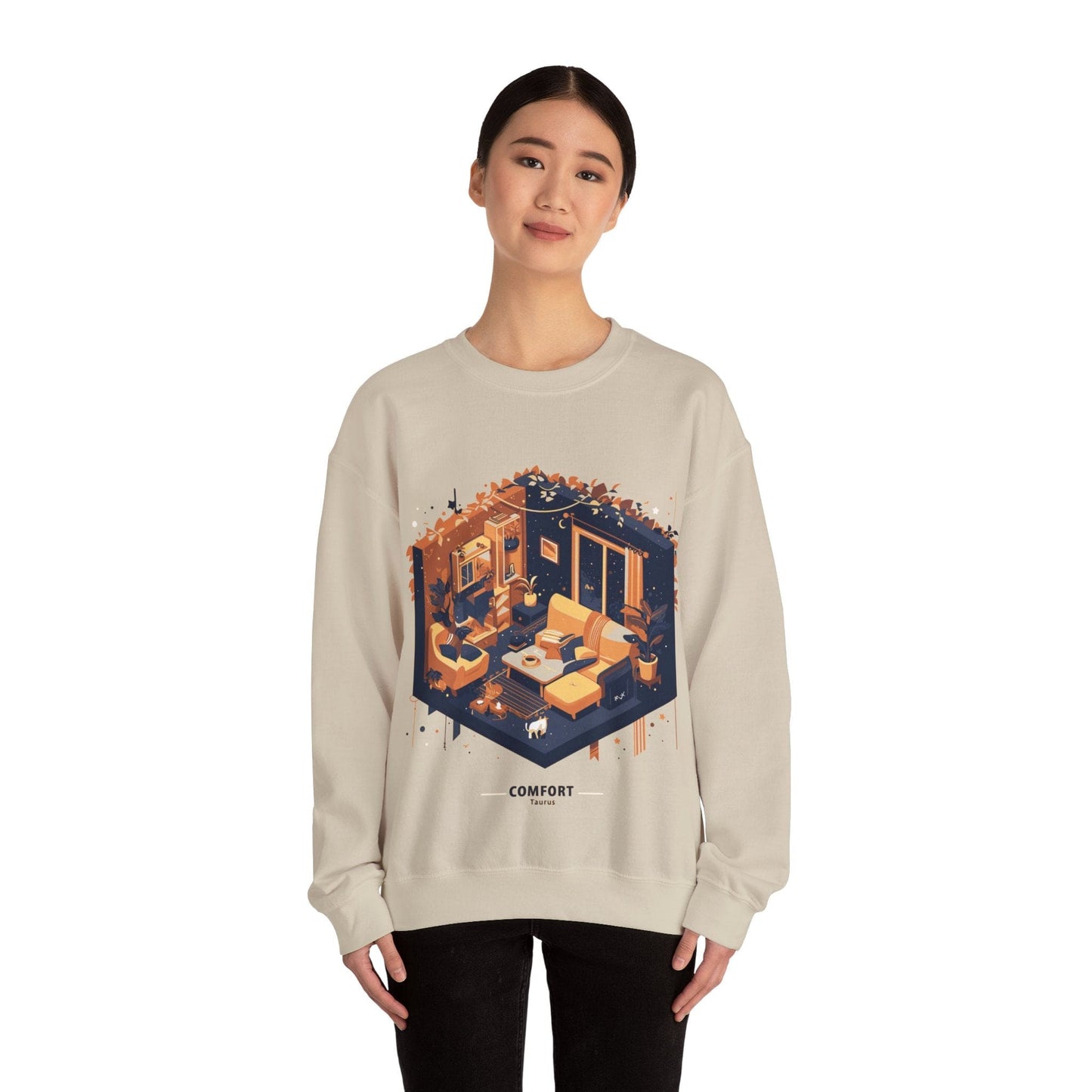 Sweatshirt Comfort Seeking Taurus: Astrology Style Sweater