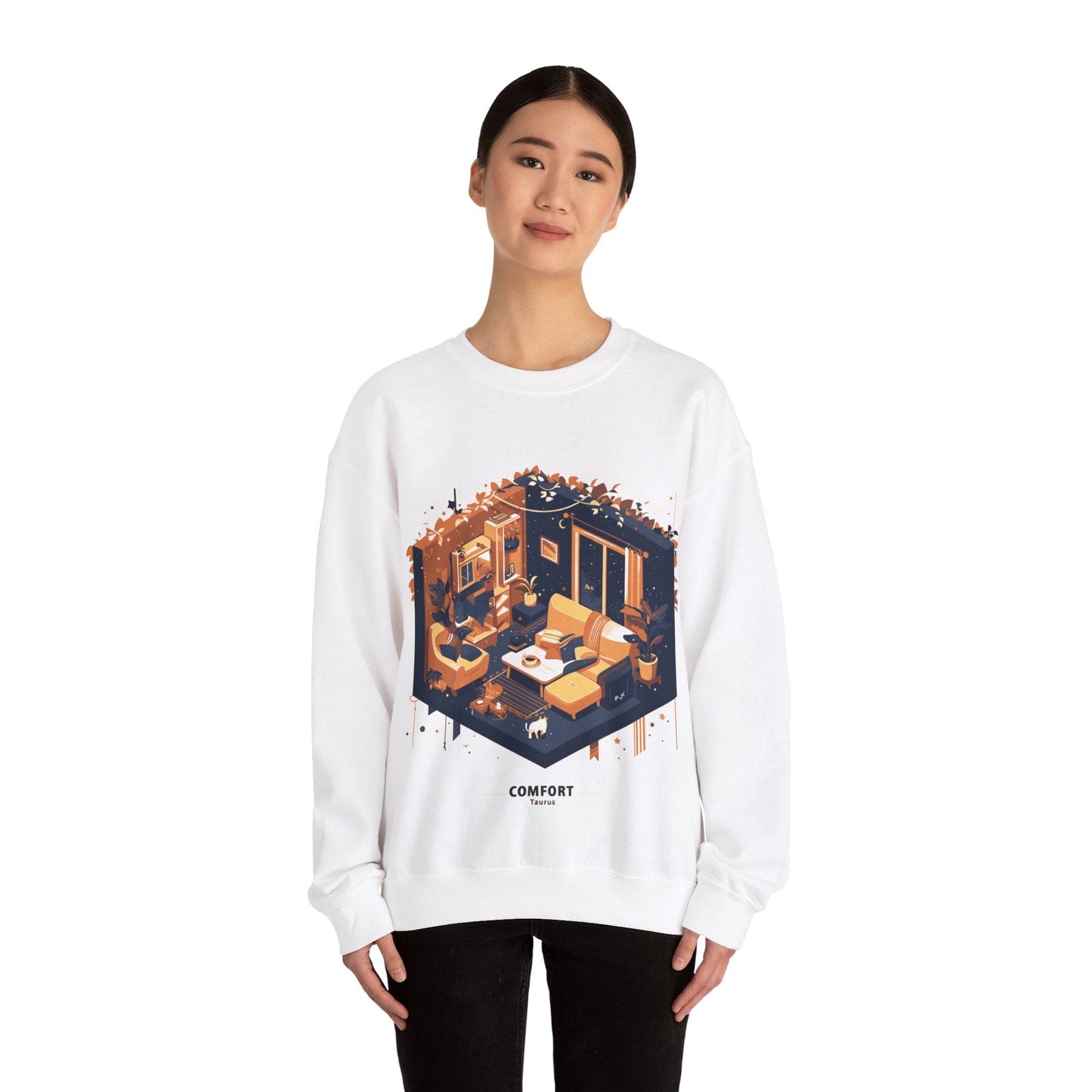 Sweatshirt Comfort Seeking Taurus: Astrology Style Sweater