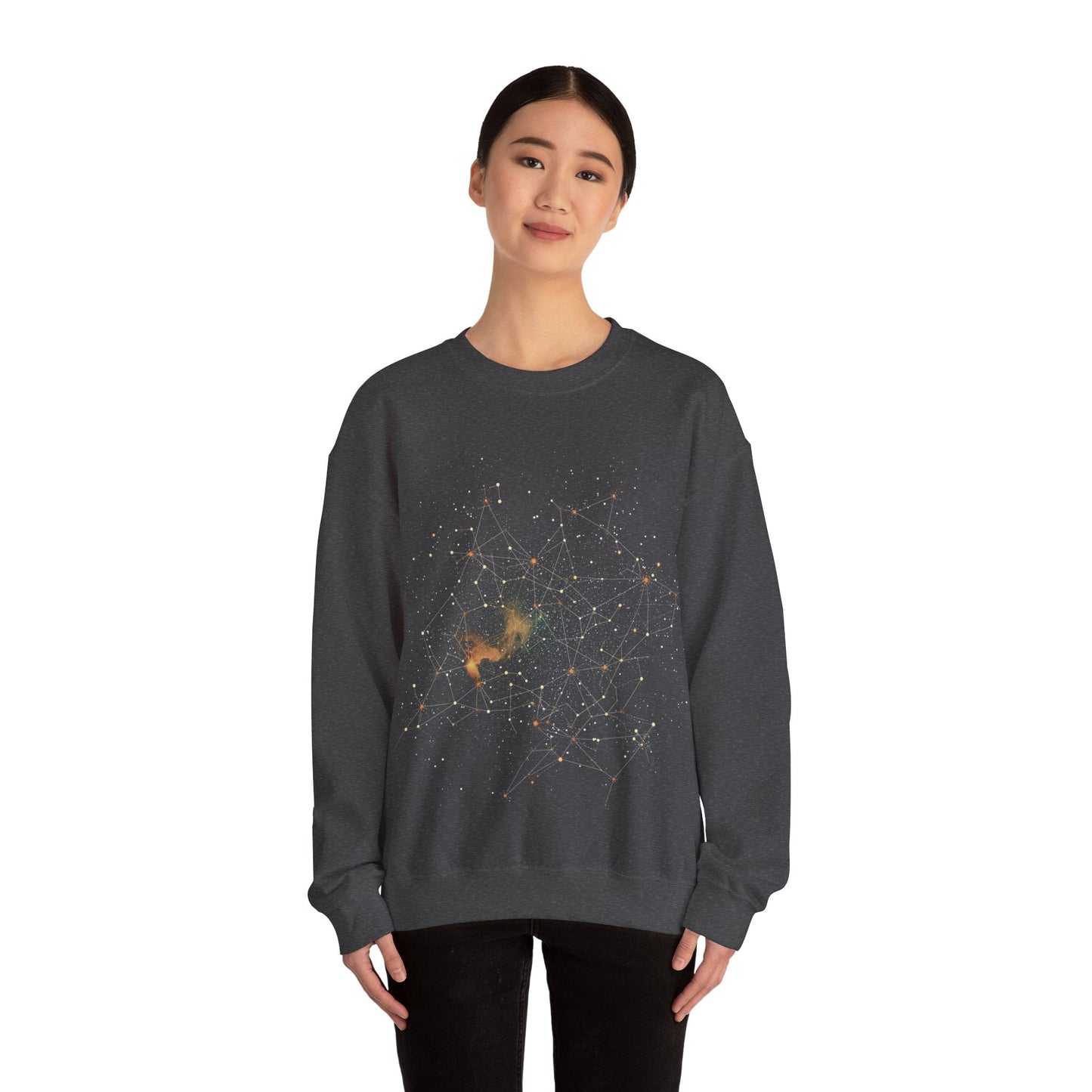 Sweatshirt Constellation Lines Sweater