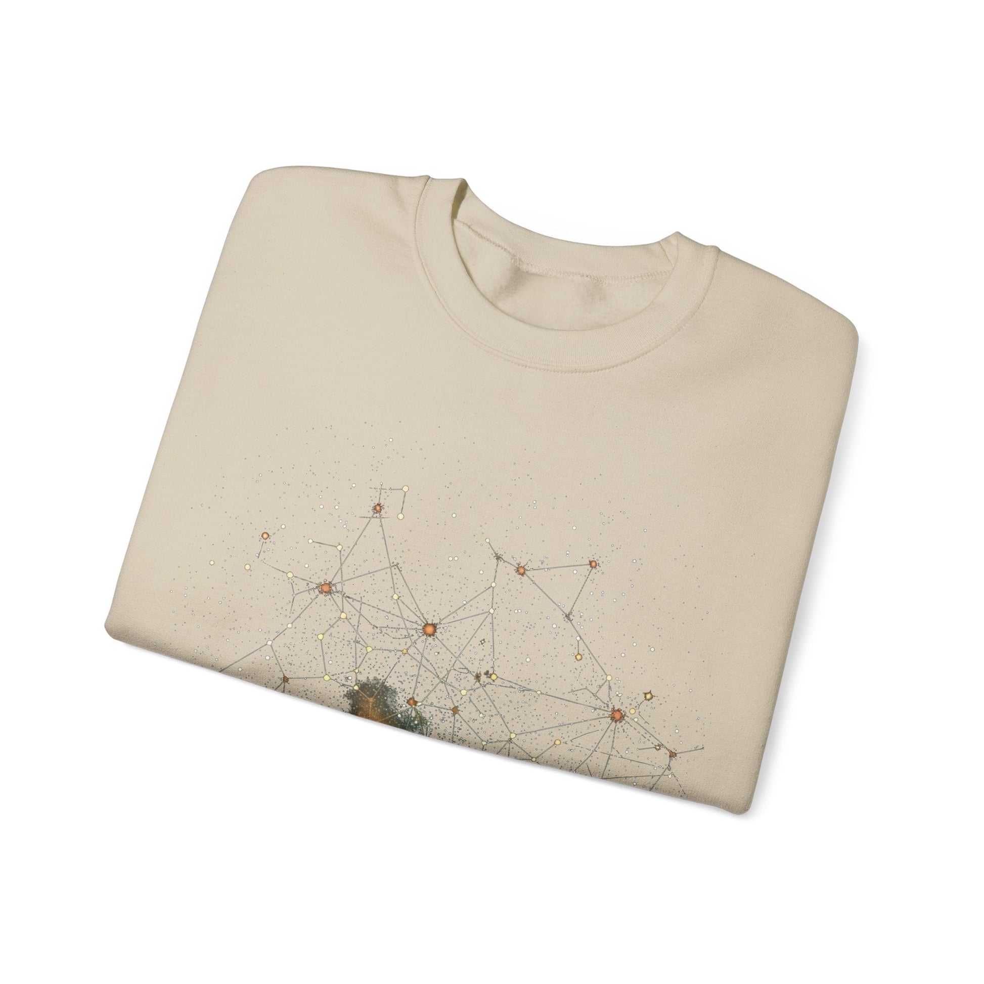 Sweatshirt Constellation Lines Sweater