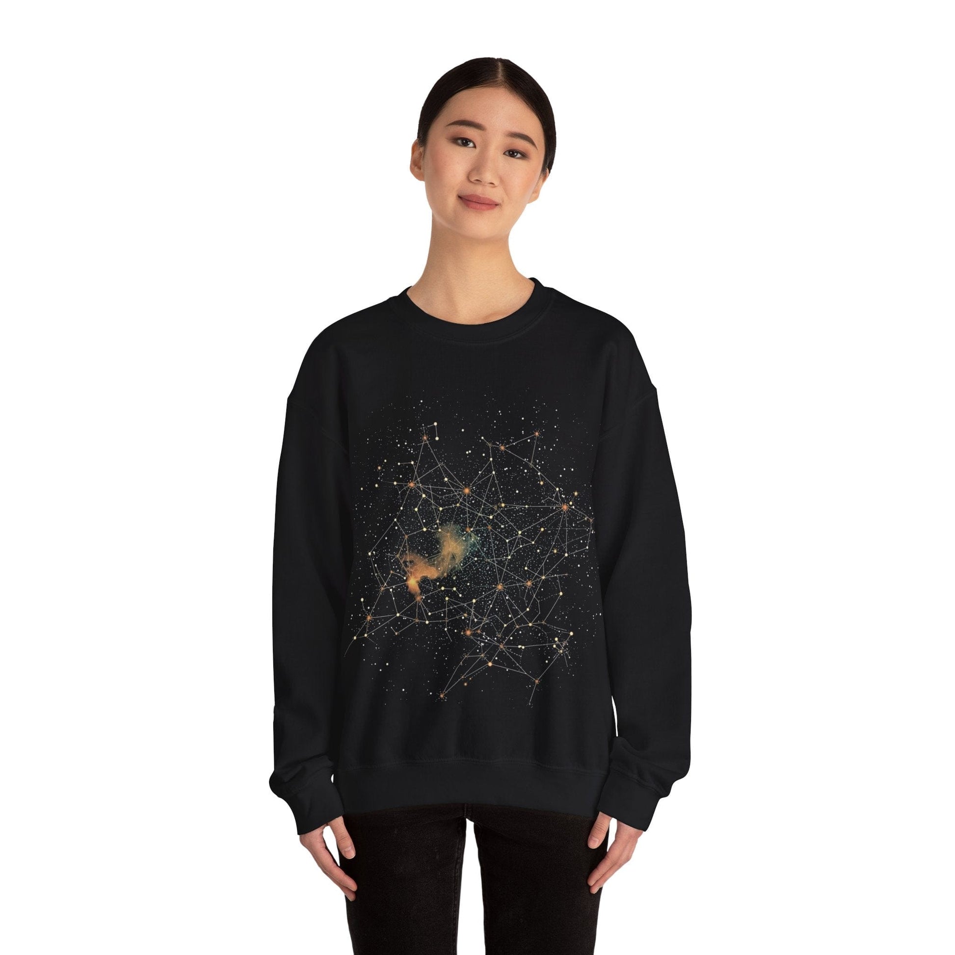 Sweatshirt Constellation Lines Sweater