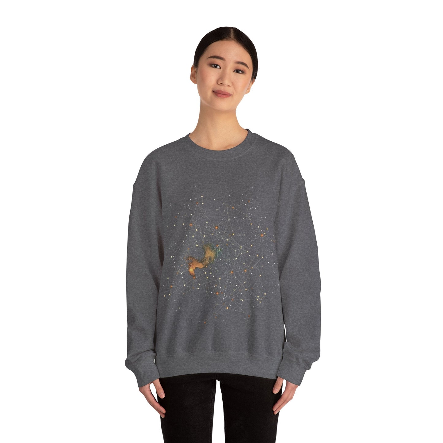 Sweatshirt Constellation Lines Sweater