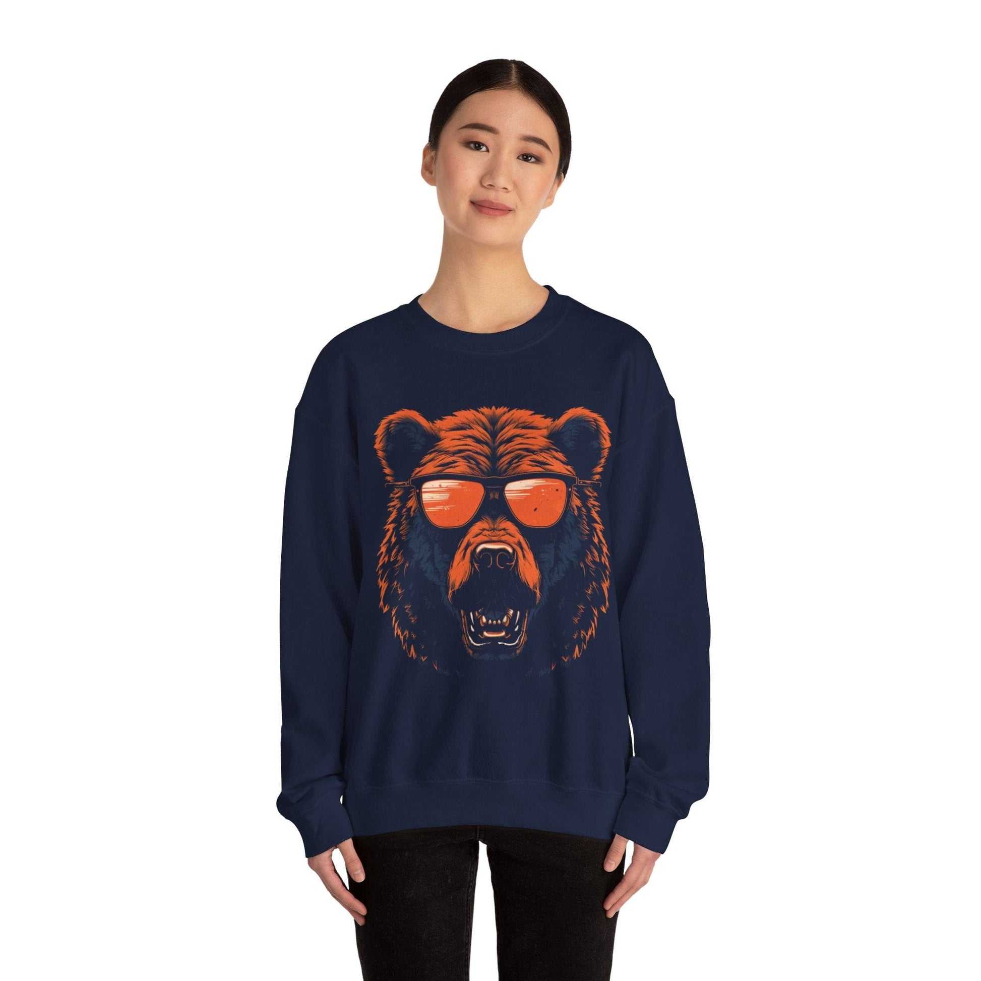Sweatshirt Cool Bear Vintage Sweatshirt