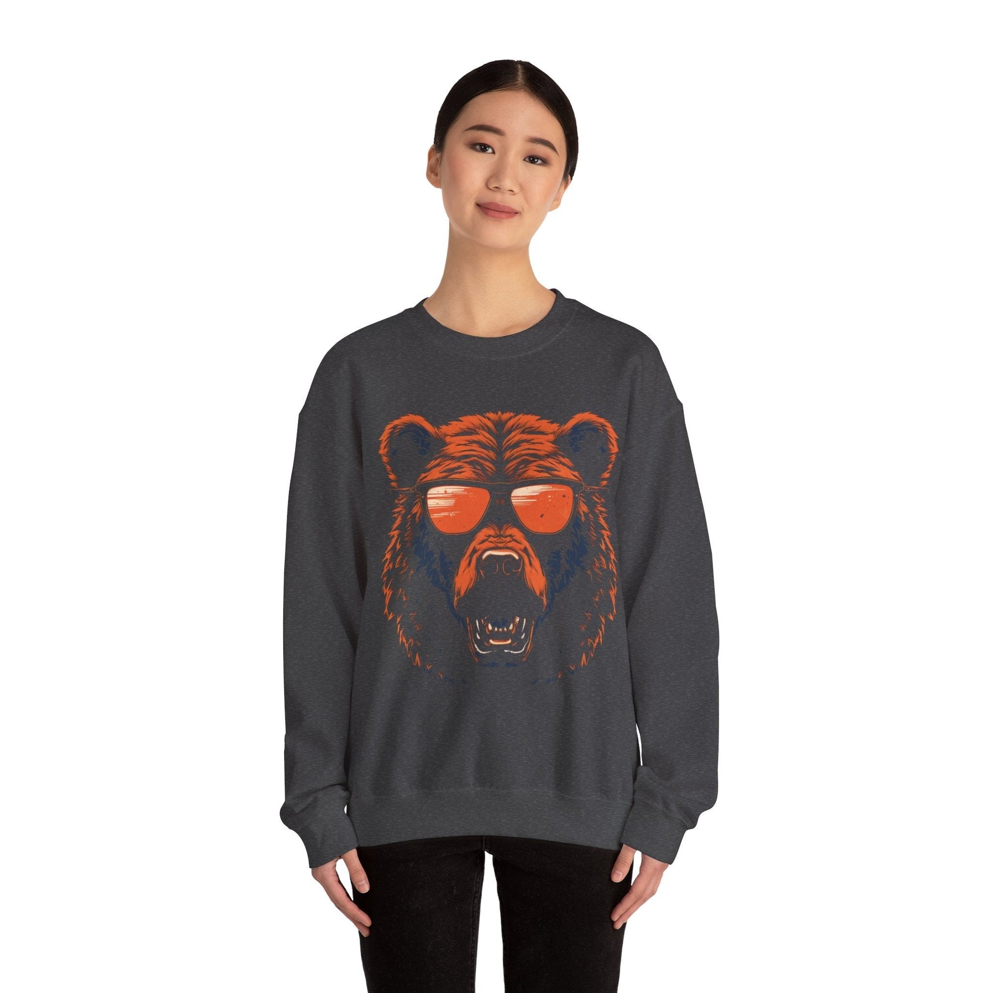 Sweatshirt Cool Bear Vintage Sweatshirt