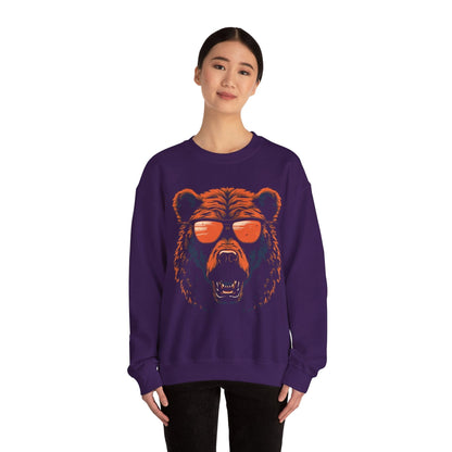 Sweatshirt Cool Bear Vintage Sweatshirt