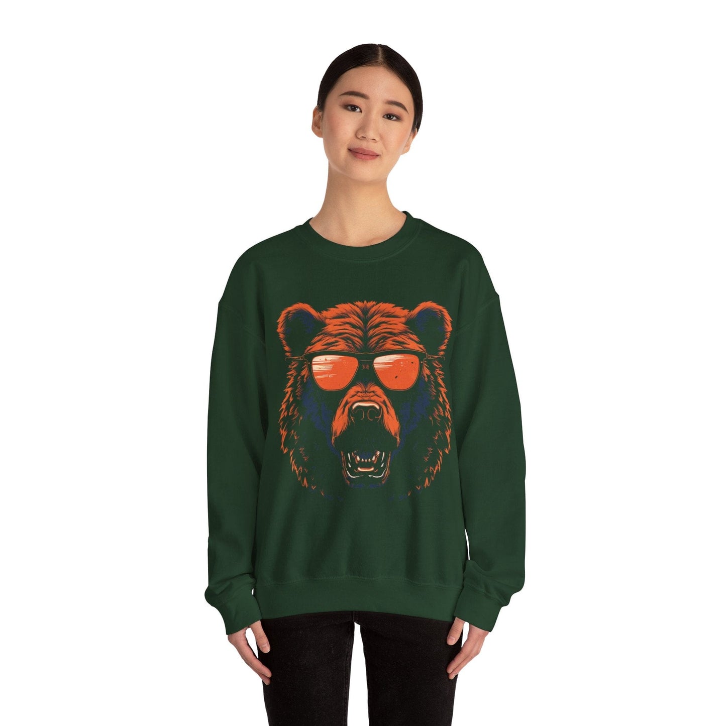 Sweatshirt Cool Bear Vintage Sweatshirt