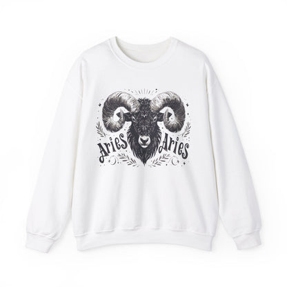 Sweatshirt Cosmic Ram Aries Soft Sweater: Embrace Your Fire