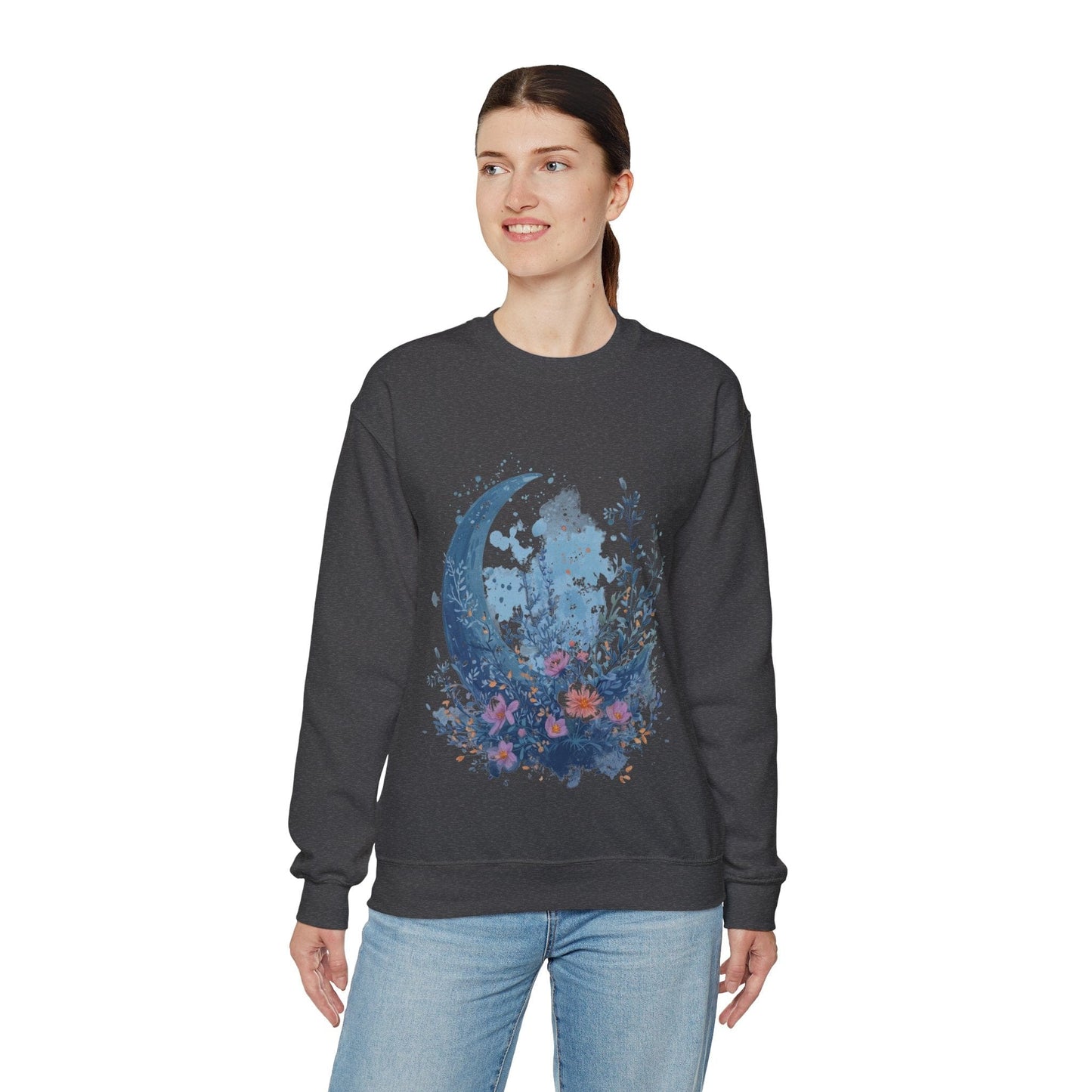 Sweatshirt Embrace the Lunar Glow Sweater